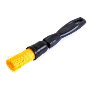 plastic coffee grinder cleaner brush with synthetic bristles