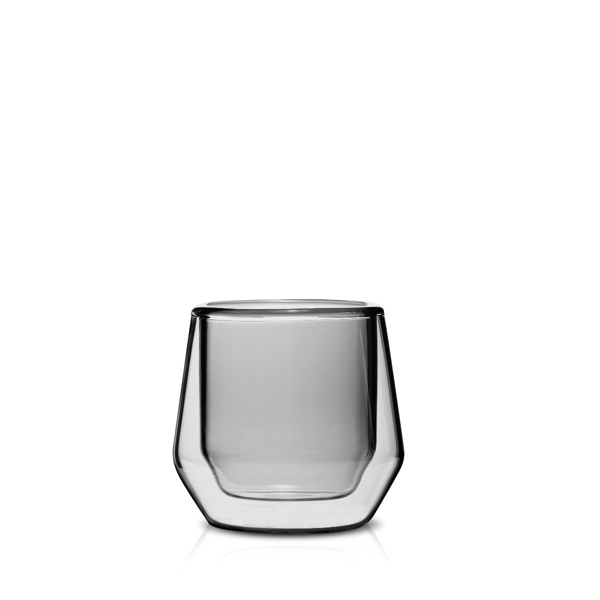 Hearth Double Wall Glass Espresso Cup, 75ml (2.5 oz) - Set of 2