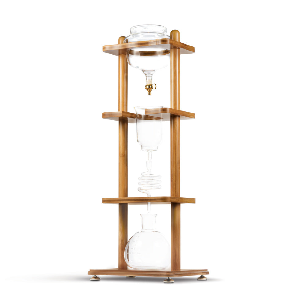 Yama 6-8 Cup Cold Drip Tower Bamboo Straight Frame (32oz)