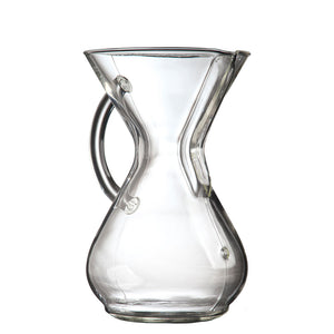 chemex glass handle 6 cup coffee maker