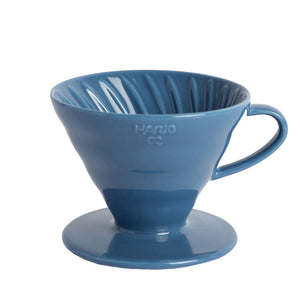 hario v60 02 light blue ceramic dripper